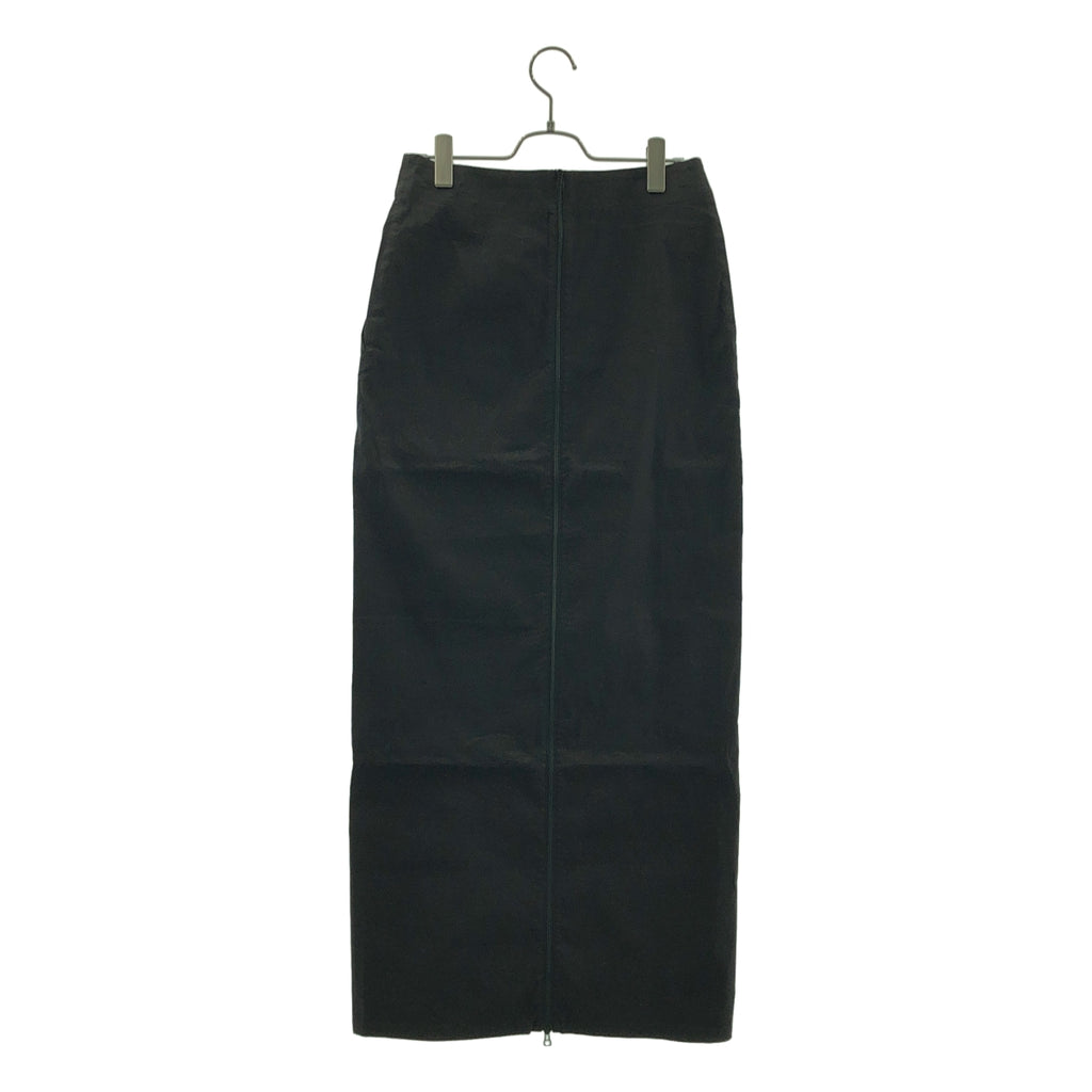 ISSEY MIYAKE / 이세이 미야케 | 2024SS | MEMBRANE 멤브레인 / 지퍼 롱 스커트 | 3 | 여성