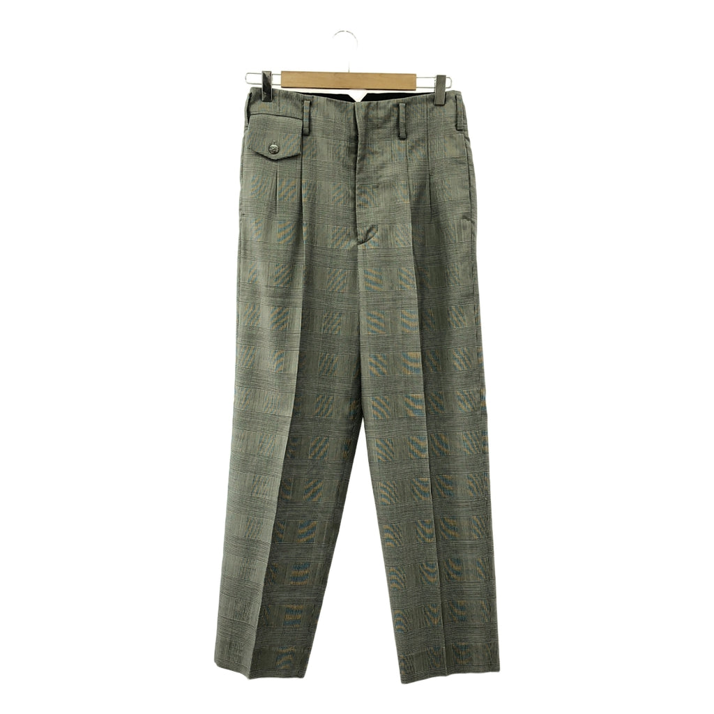 GOLDEN GOOSE / ゴールデングース | グレンチェック ストレッチウール スラックス | XXS | マルチカラー | レディース