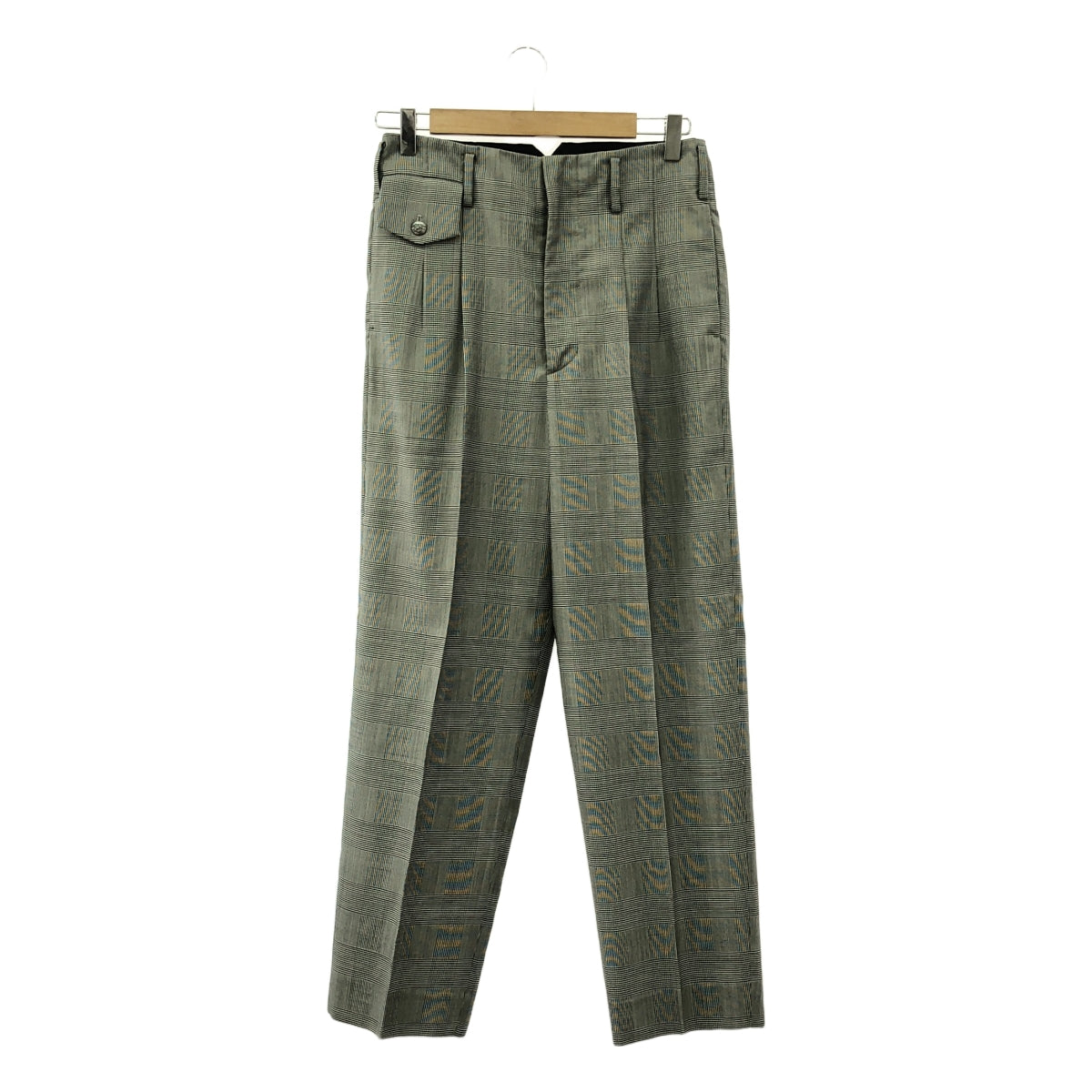 GOLDEN GOOSE / 골든구스 | 글렌 체크 스트레치 울 슬랙스 | XXS | 멀티 컬러 | 여성