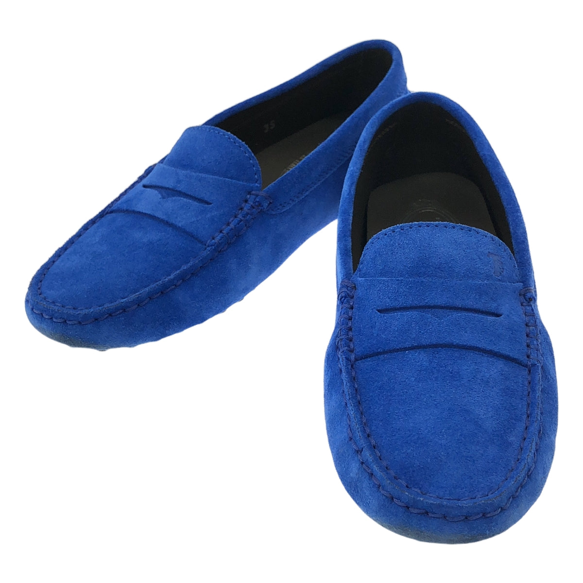 TOD'S |豆豆鞋35 |藍色 |女性的