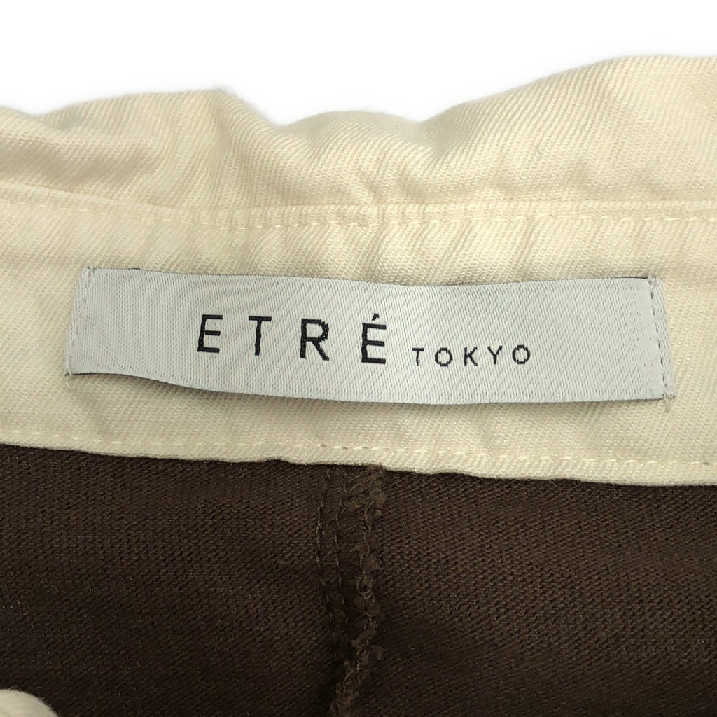 ETRE TOKYO / エトレトウキョウ | ラガーシャツ オールインワン パンツ | M |