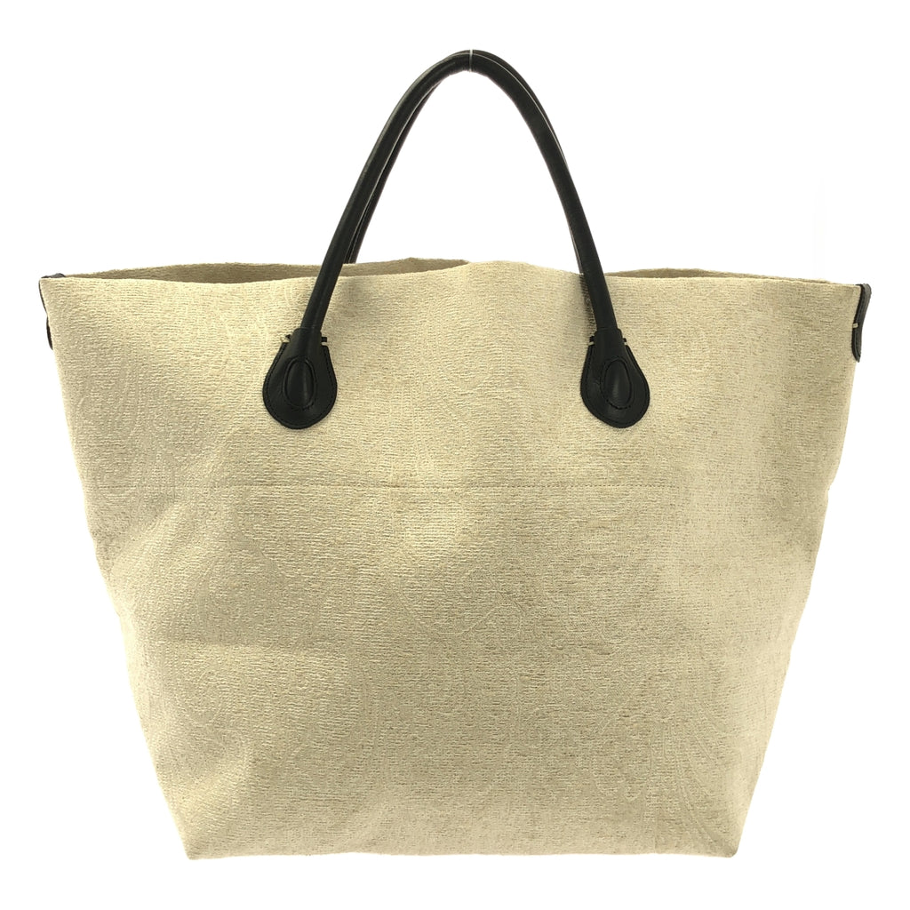 A VACATION / 어바케이션 | 자가드 가죽 핸들 토트 백 |