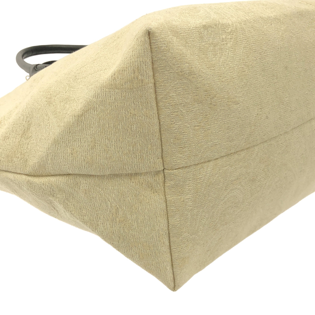 A VACATION / 어바케이션 | 자가드 가죽 핸들 토트 백 |