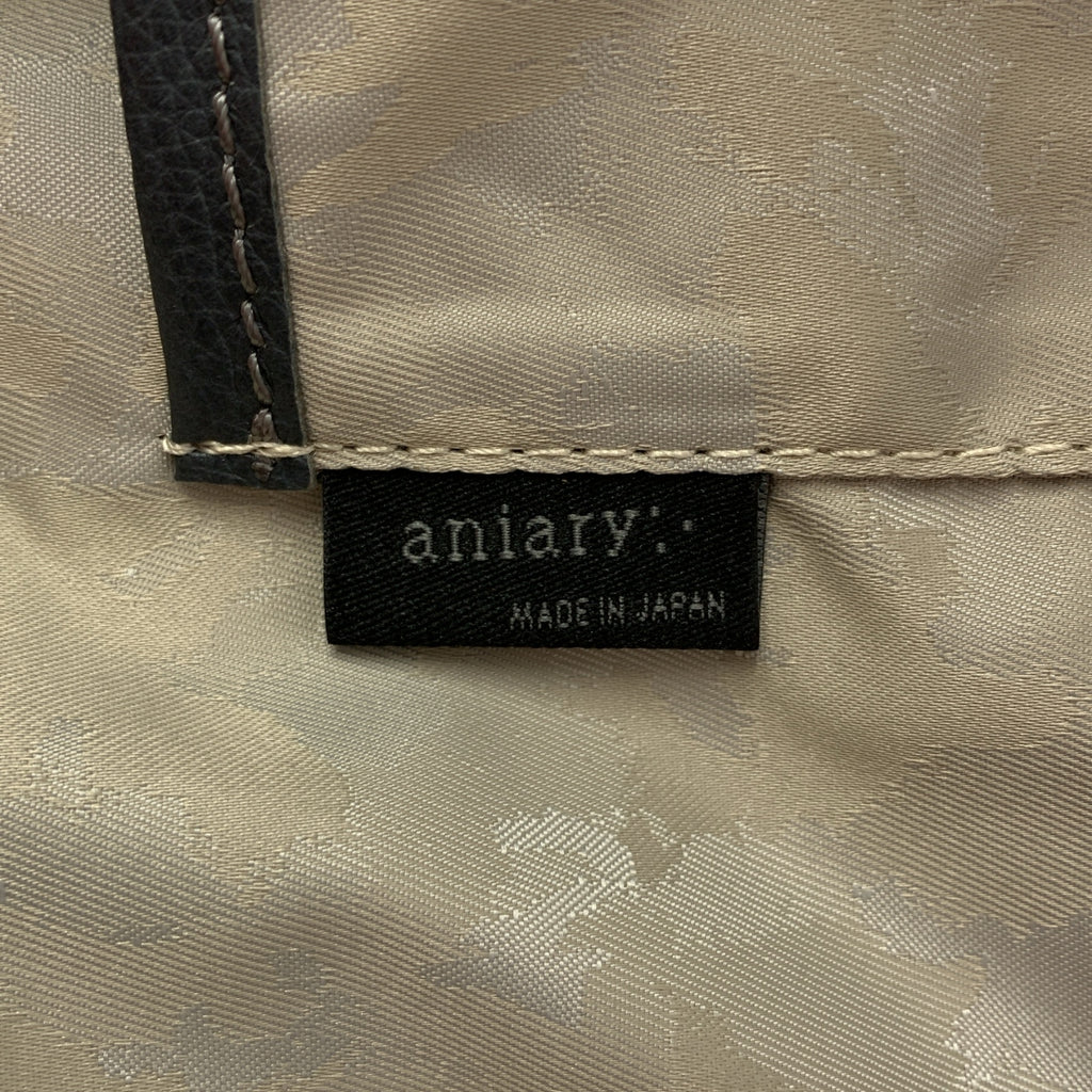 aniary / 아니아리 | 수축 가죽 토트 백 |