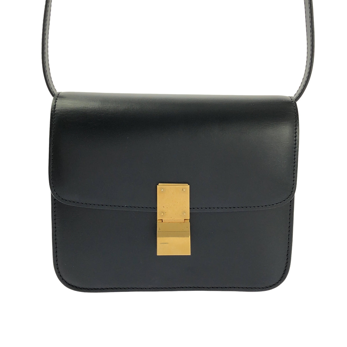 CELINE / セリーヌ | クラシックボックス ティーン ショルダーバッグ | ブラック | レディース