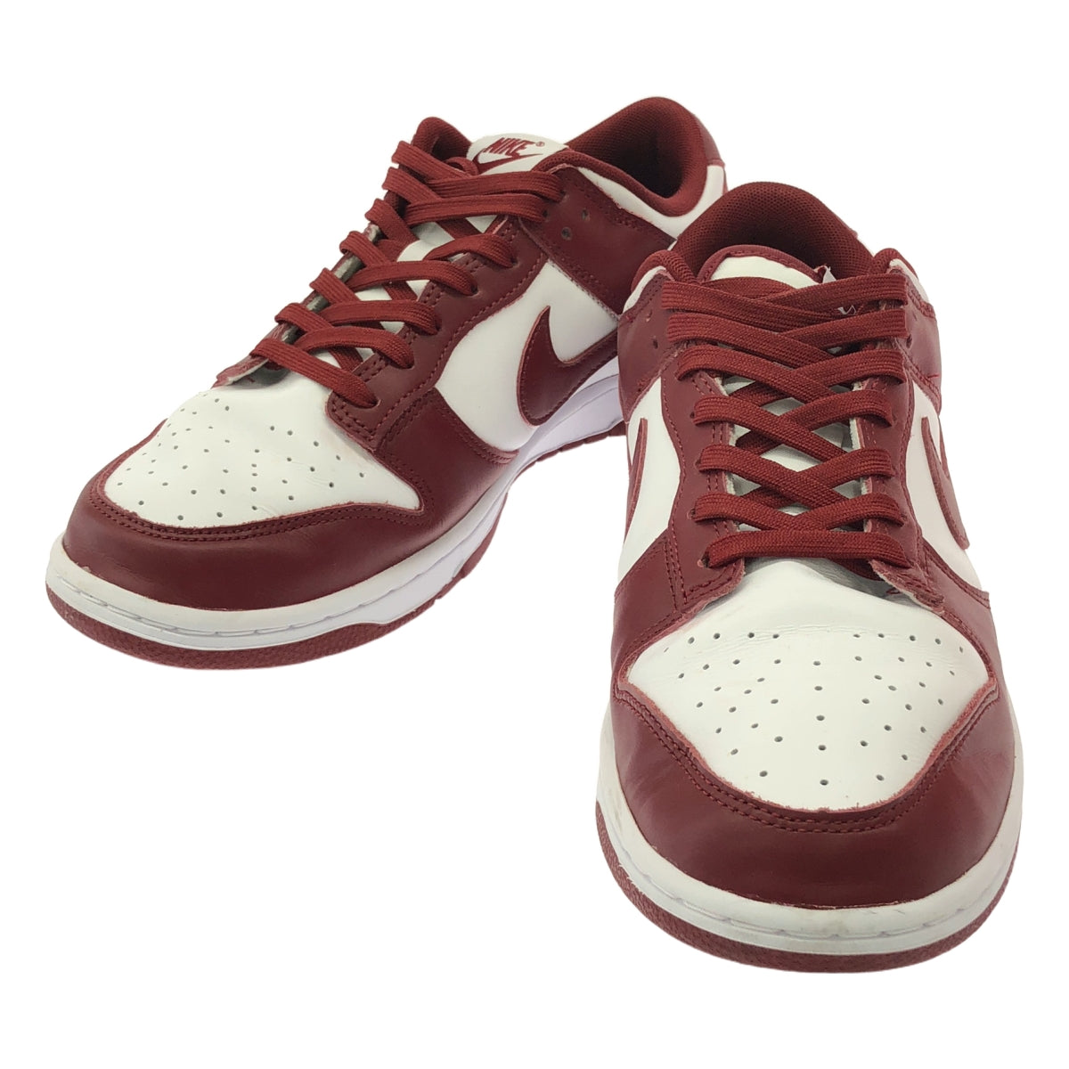 Nike | 2024 | DUNK LOW 復古隊紅 | 29 |勃根地/白色 |男士