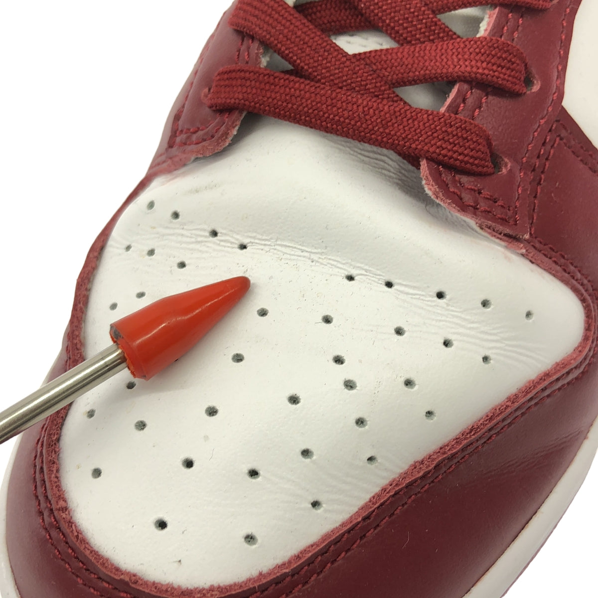 Nike | 2024 | DUNK LOW 復古隊紅 | 29 |勃根地/白色 |男士