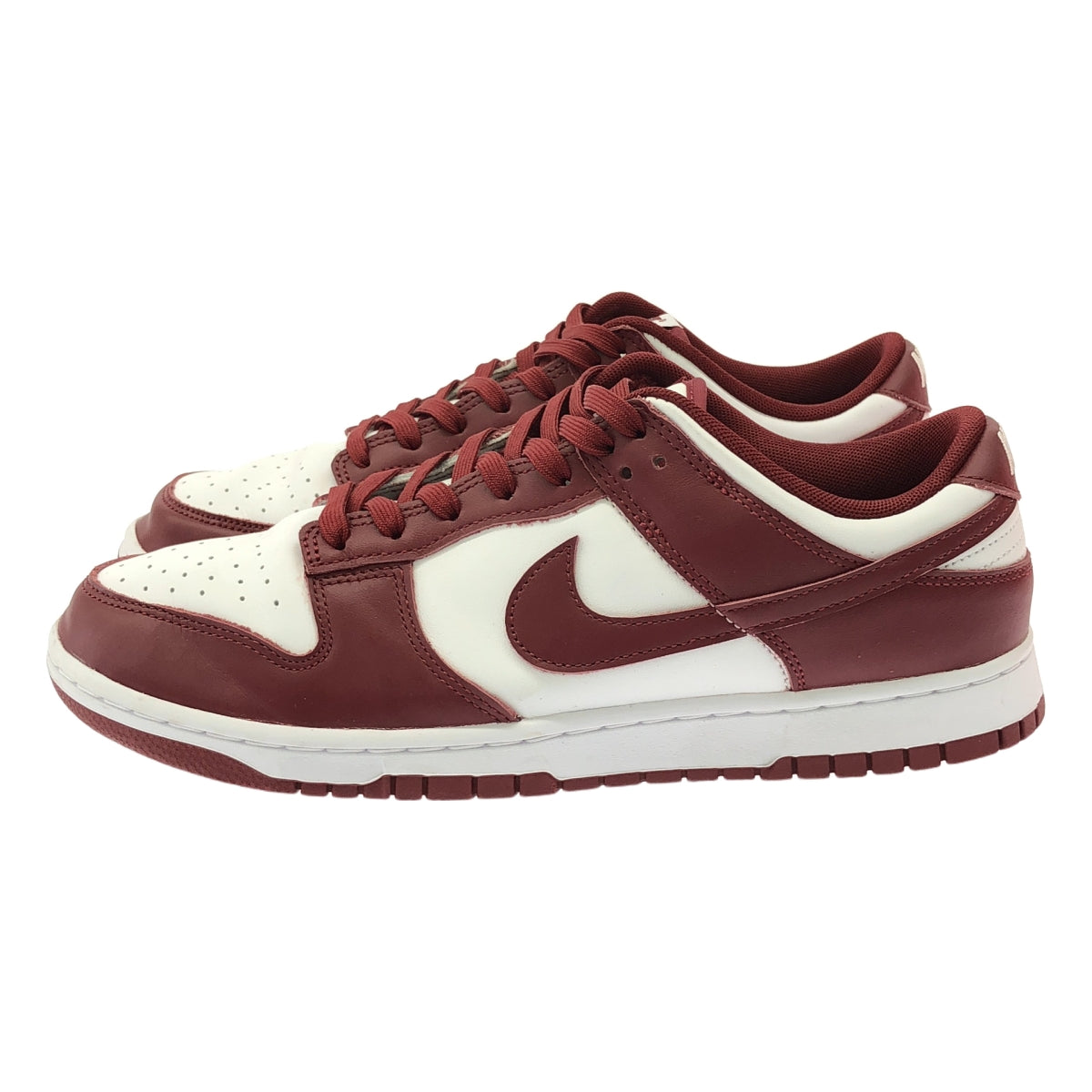 Nike | 2024 | DUNK LOW 復古隊紅 | 29 |勃根地/白色 |男士