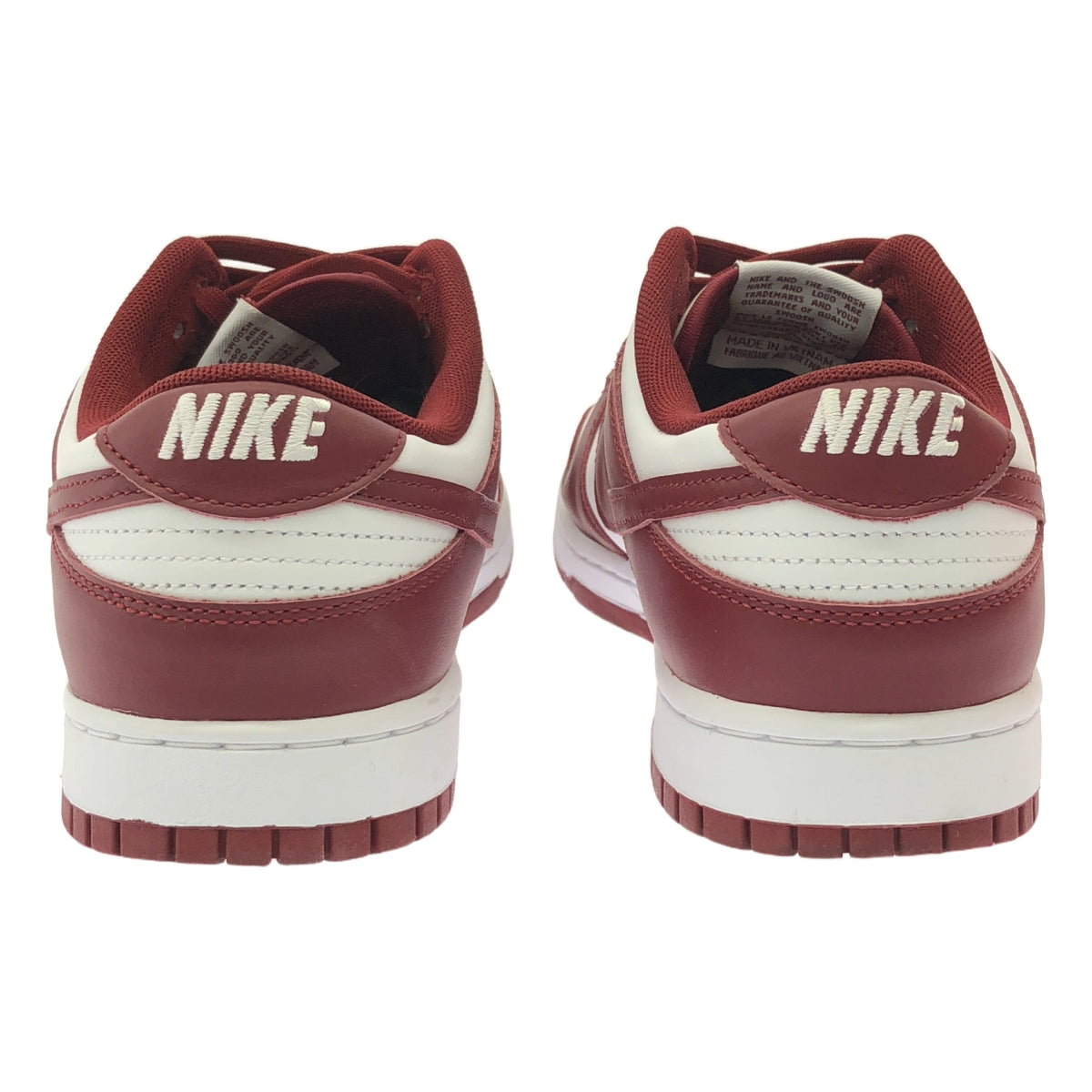 Nike | 2024 | DUNK LOW 復古隊紅 | 29 |勃根地/白色 |男士