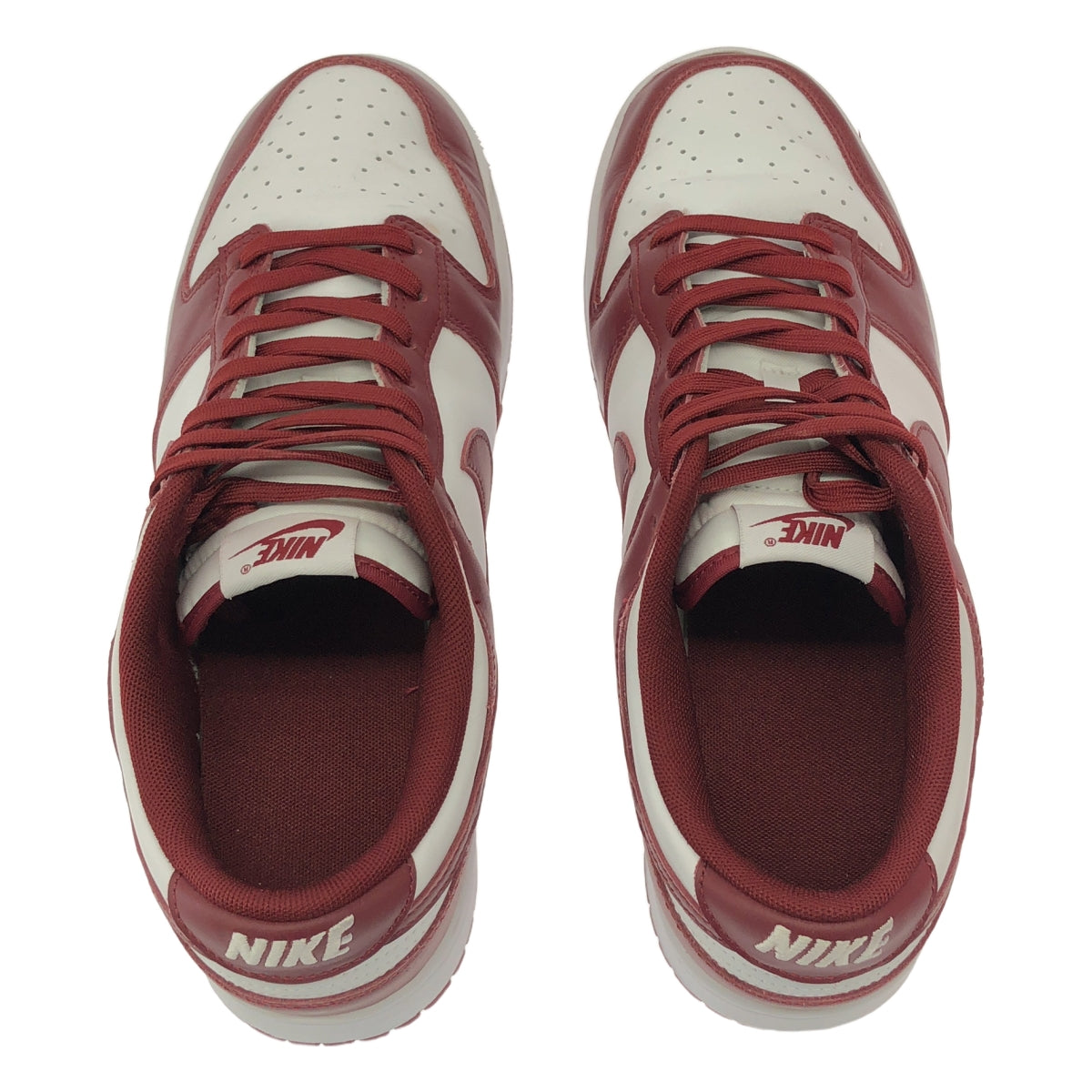 Nike | 2024 | DUNK LOW 復古隊紅 | 29 |勃根地/白色 |男士