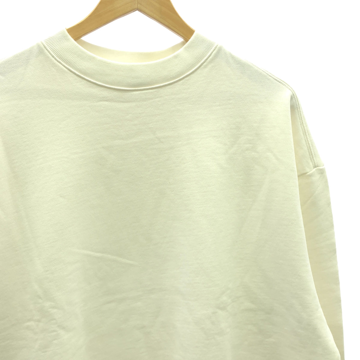 [New] WILLY CHAVARRIA | Back logo print crew neck sweatshirt | M | White | Men's