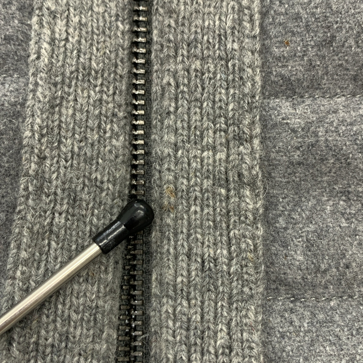 COACH | 手肘貼片拉鍊針織連帽外套 | M 碼 | 男款