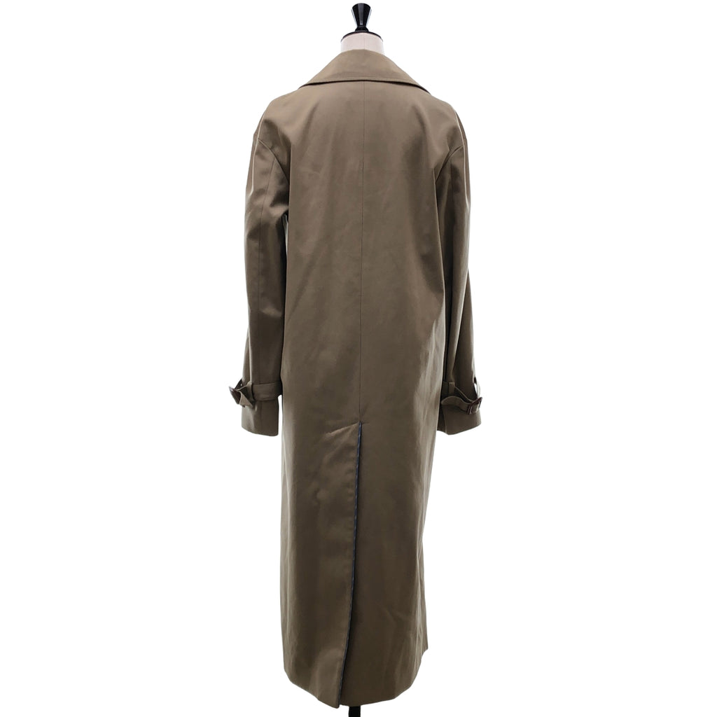 Maison Margiela / メゾンマルジェラ | 2018AW | コットン 裏地ストライプ カッティング トレンチコート | 36 | レディース