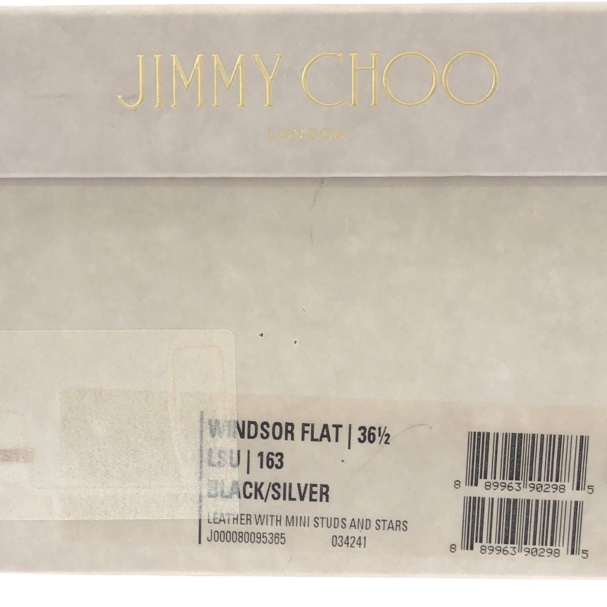 JIMMY CHOO | 星星鉚釘尖頭平底鞋 | 尺寸 36 1/2 | 女款