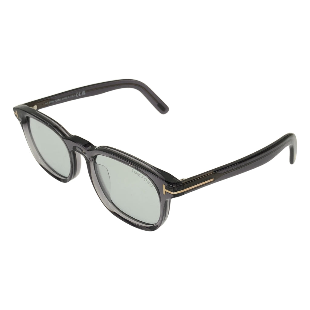 【미품】 TOM FORD / 톰 포드 | 웰링턴 모양 클리어 프레임 선글라스 안경 아시아 피트 | 52□20-145 | 클리어 그레이 | 남성