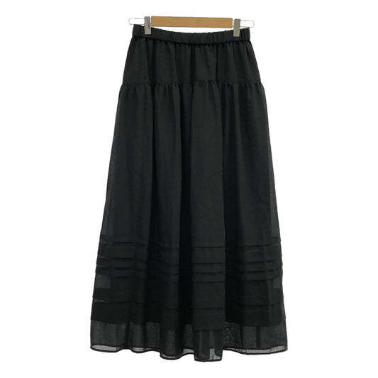 Spick and Span | 2024SS | PE Voile Gathered Skirt | 36 | Women's