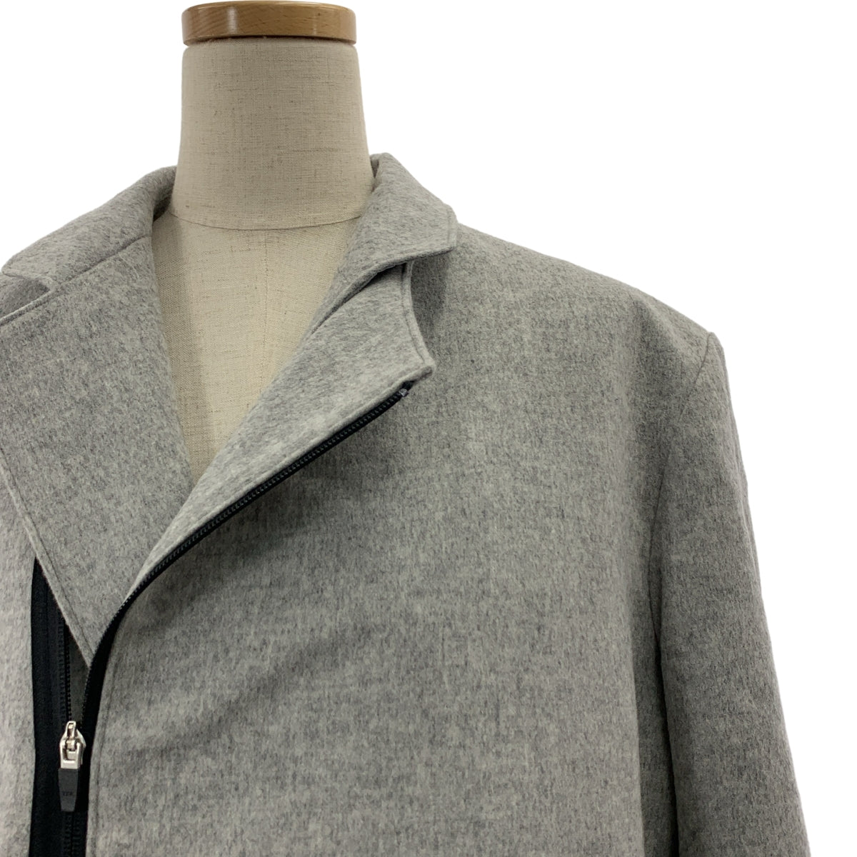 Y-3 / ワイスリー | アシンメトリック ロングコート | S | レディース