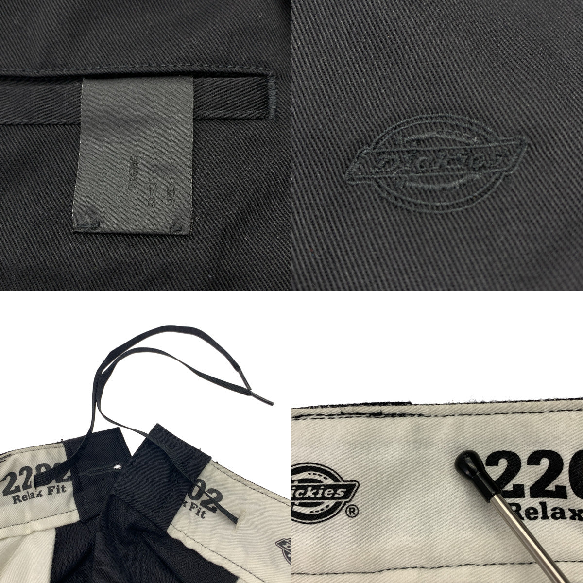 N.HOOLYWOOD / N.Hollywood | x Dickies / Dickies RELAX FIT CHINO / 寬鬆斜紋布抽繩工裝褲 | 尺寸 38 | 男款
