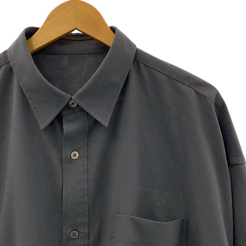 FreshService / 프레시 서비스 | WOOLY CLOTH REGULAR COLLAR SHIRT / 오버 실루엣 셔츠 | F | 남성