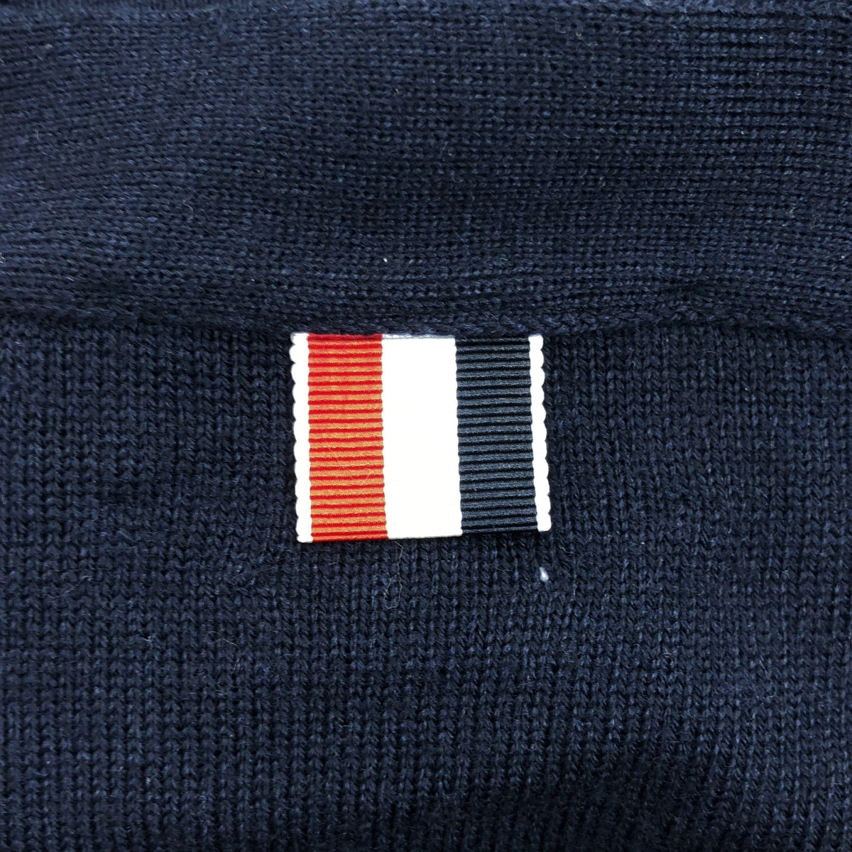 THOM BROWNE / トムブラウン | ウール ニット カーディガン | 1
