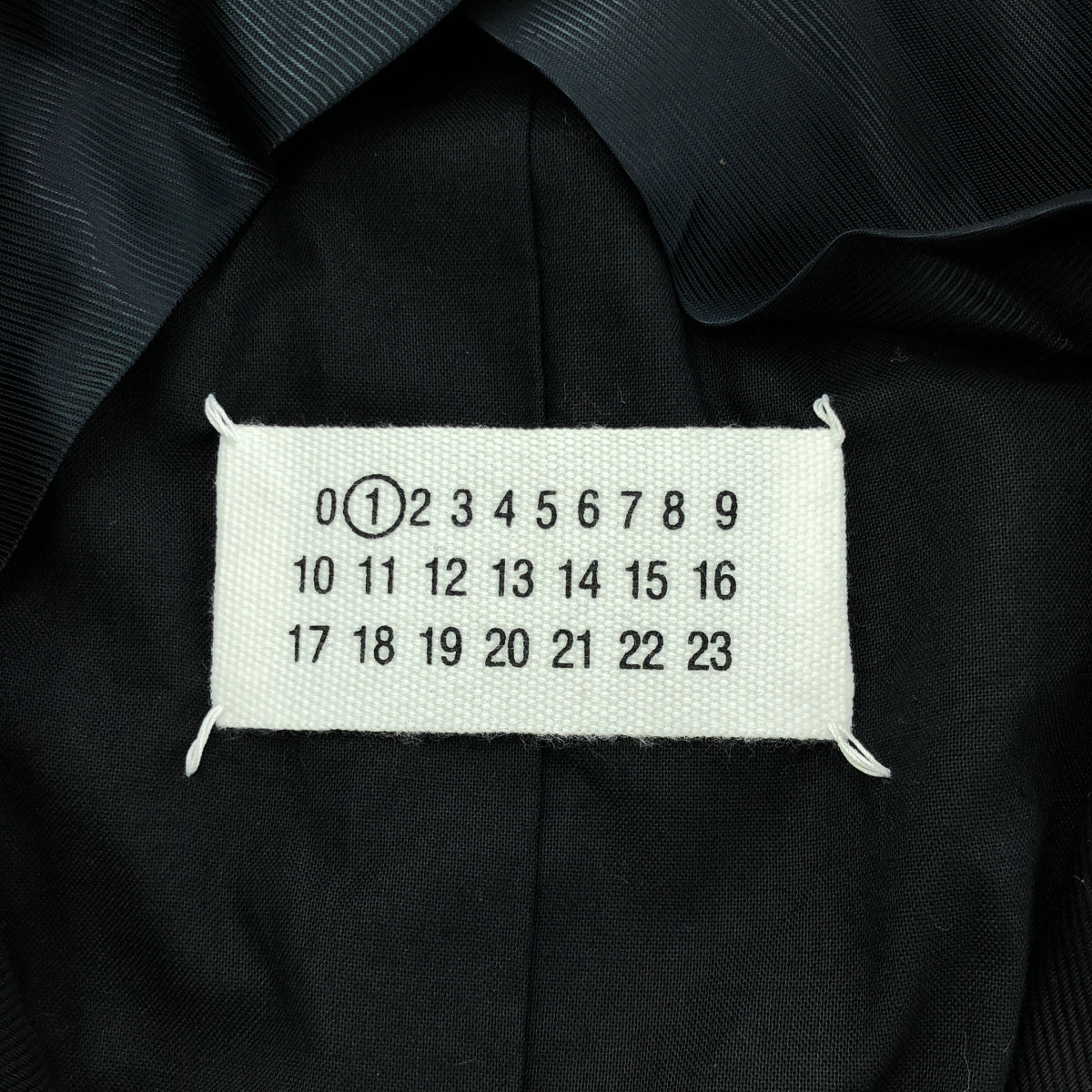 【美品】  Maison Margiela / メゾンマルジェラ | 2017SS | カットオフコットン ダブルブレストコート | 40 | ブラック | レディース