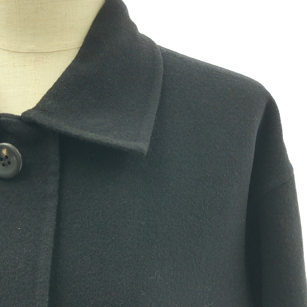 【美品】  ISSEY MIYAKE / イッセイミヤケ | 2010AW | ウール シングルコート | 2 | ブラック | レディース