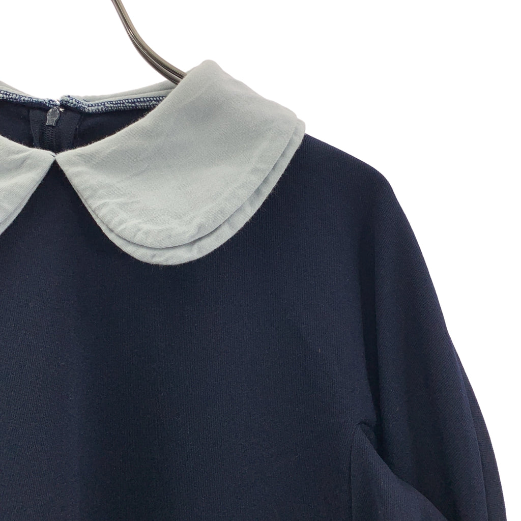 COMME des GARCONS COMME des GARCONS / コムコム | 2013AW | 異素材 ラウンドカラー プルオーバー ブラウス | XS | レディース