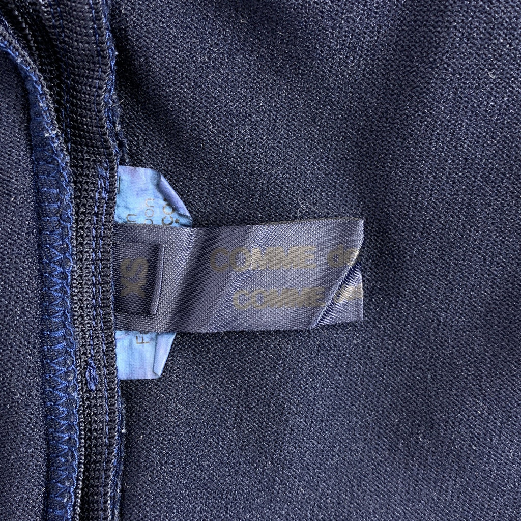 COMME des GARCONS COMME des GARCONS / コムコム | 2013AW | 異素材 ラウンドカラー プルオーバー ブラウス | XS | レディース