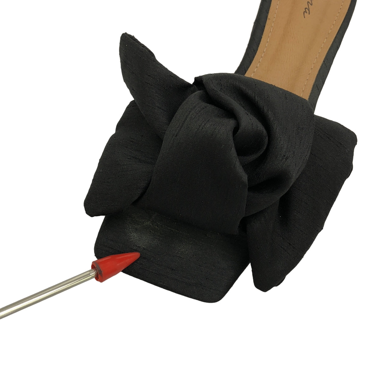 [狀況良好] IENA | 2023秋冬 |緞帶涼鞋 | 35 |黑色 |女性的