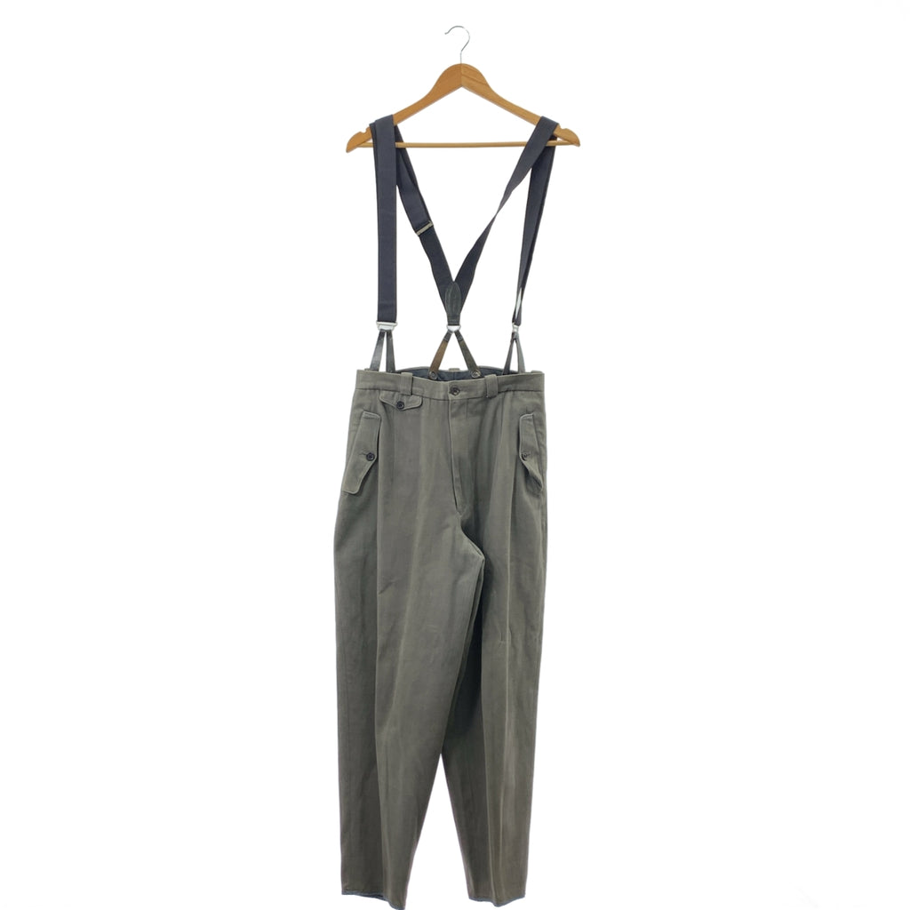 Y's for men / 와이즈포멘 요우지야마모토 | 1990s | 코튼 서스펜더 테이퍼드 팬츠 | S | 맨즈