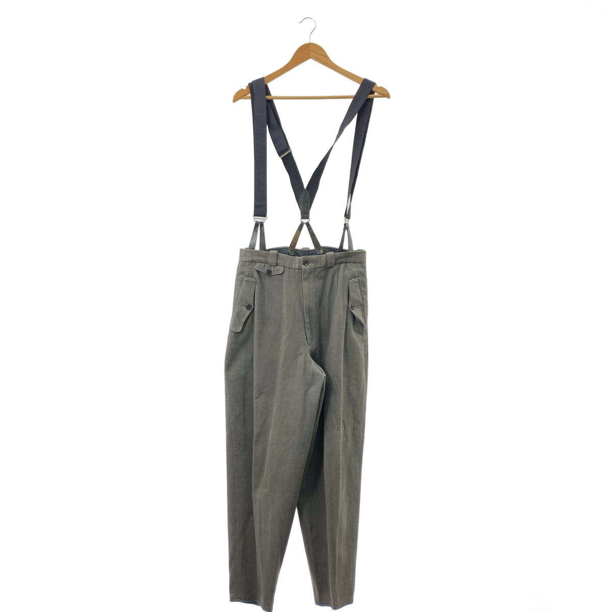 Y's for men / 와이즈포멘 요우지야마모토 | 1990s | 코튼 서스펜더 테이퍼드 팬츠 | S | 맨즈