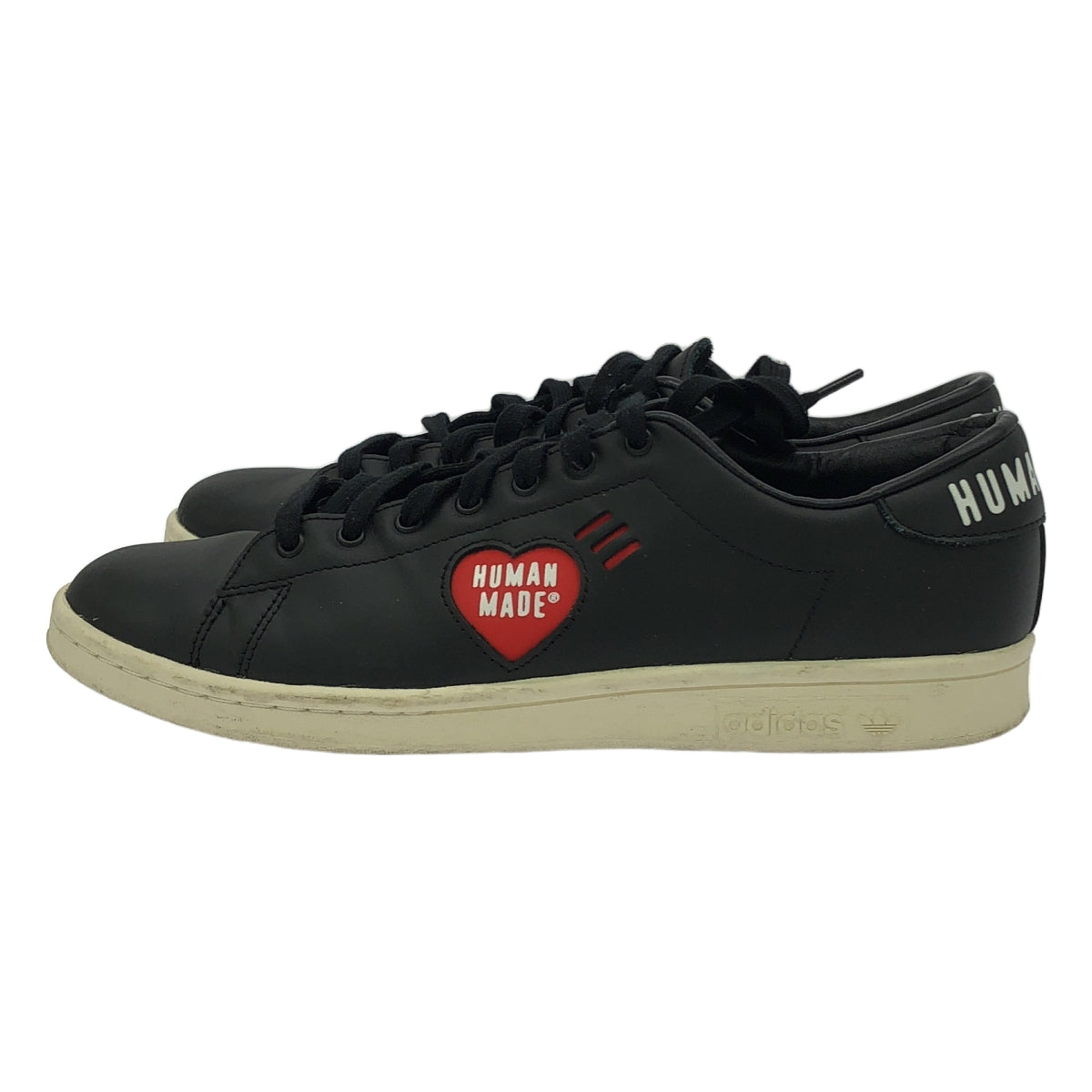 HUMAN MADE / ヒューマンメイド | 2020 | ADIDAS STAN SMITH アディダス スタンスミス スニーカー | 27.5 | ブラック / レッド | メンズ