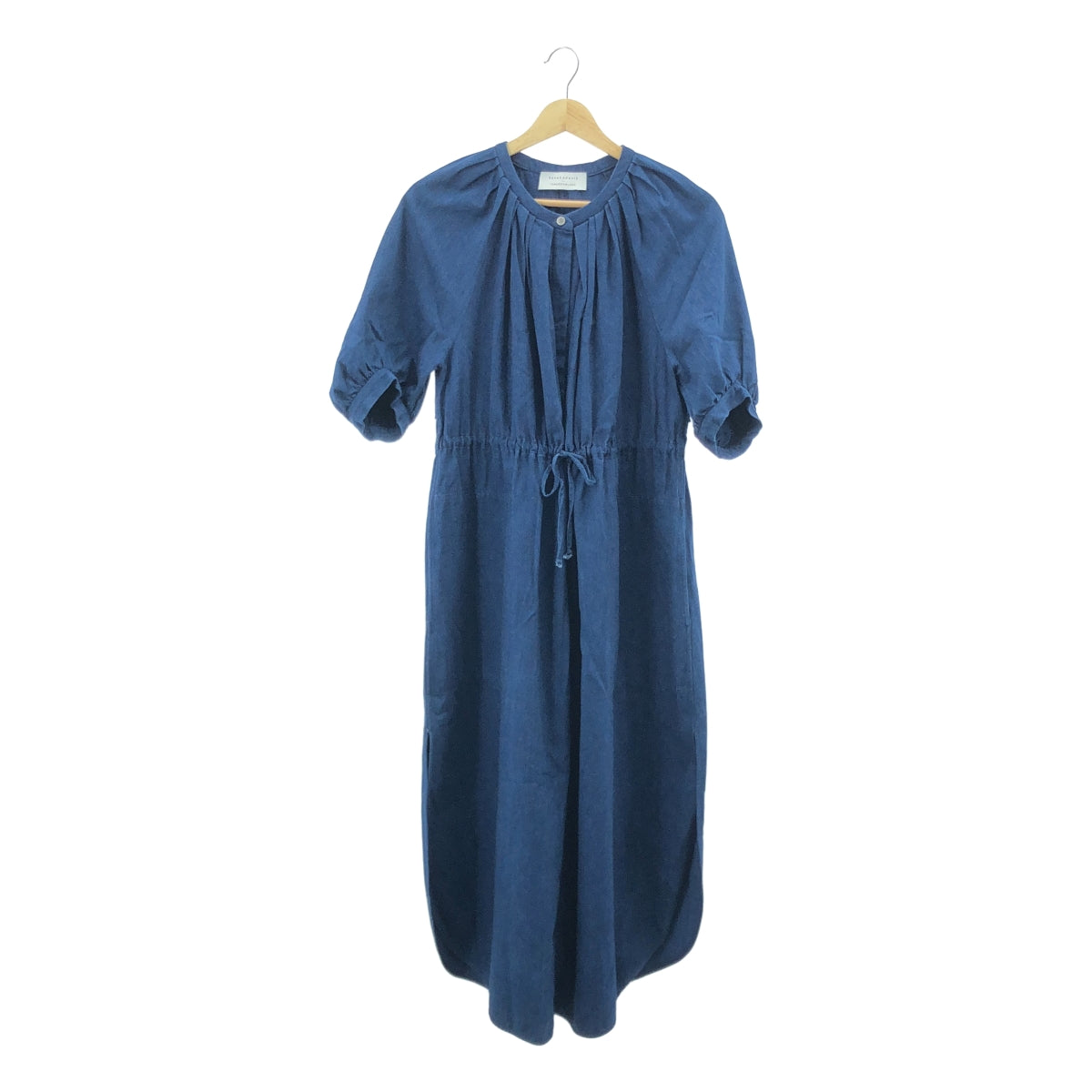 [類似新品] SAYAKADAVIS | 抽繩寬鬆襯衫裙 | 尺寸 2 | 靛藍色 | 女款