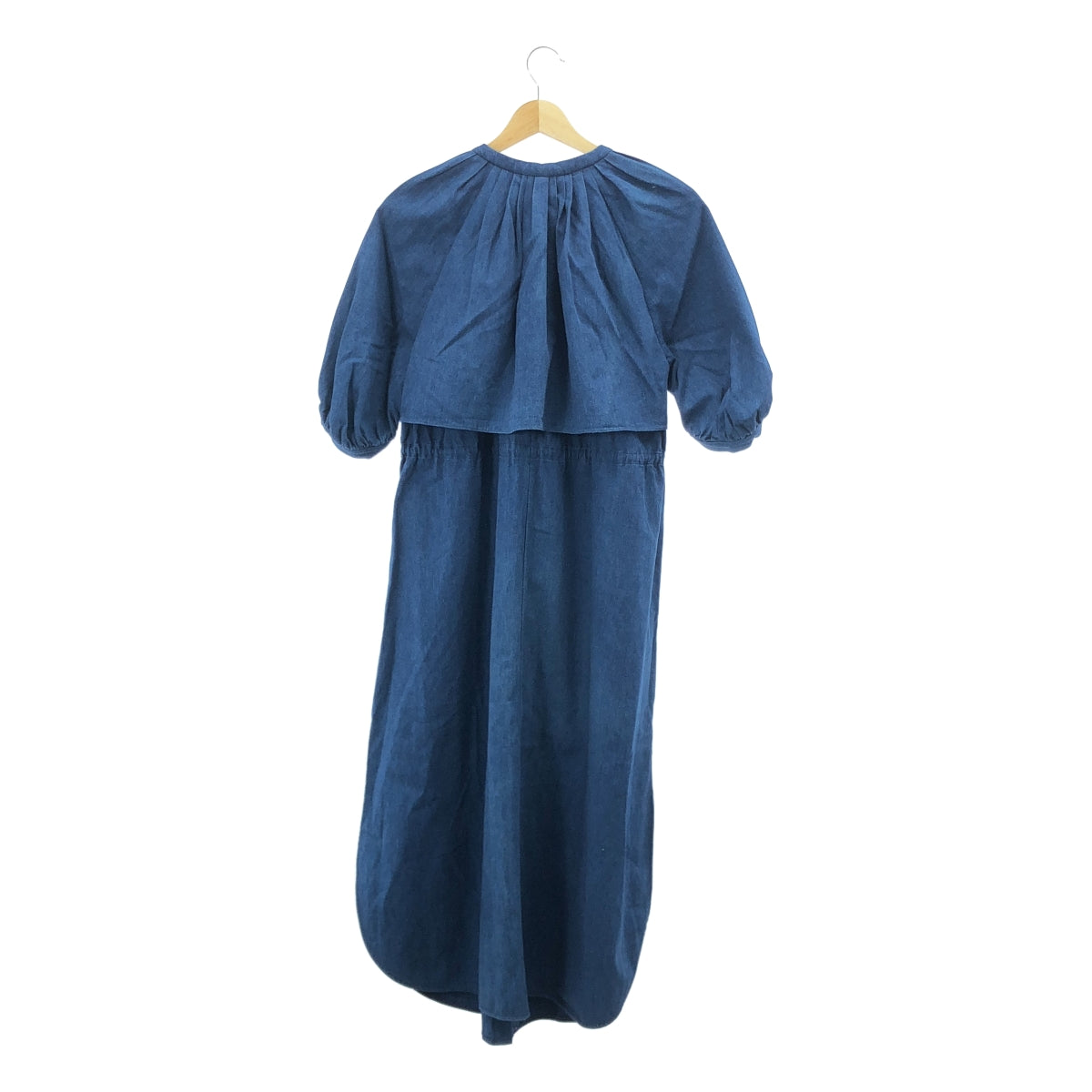 [類似新品] SAYAKADAVIS | 抽繩寬鬆襯衫裙 | 尺寸 2 | 靛藍色 | 女款