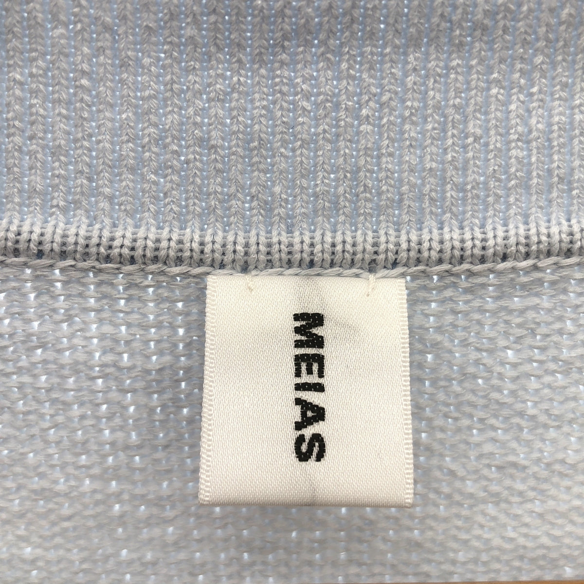 MEIAS | LILY CO/PE SKIPPER PULL OVER | Skipper knit pullover | L | Blue | Men's