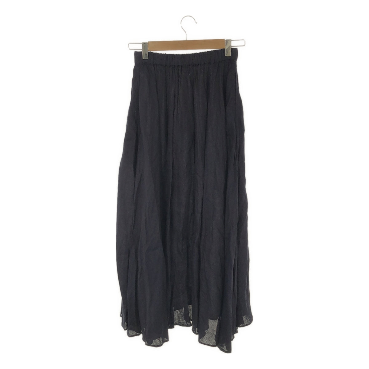 ATON / Aton | Linen Flare Easy Skirt | 00(34) | Women's