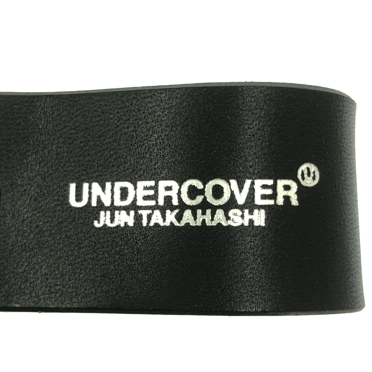 [類似新品] UNDER COVER | 牛皮鑰匙圈 | 黑色