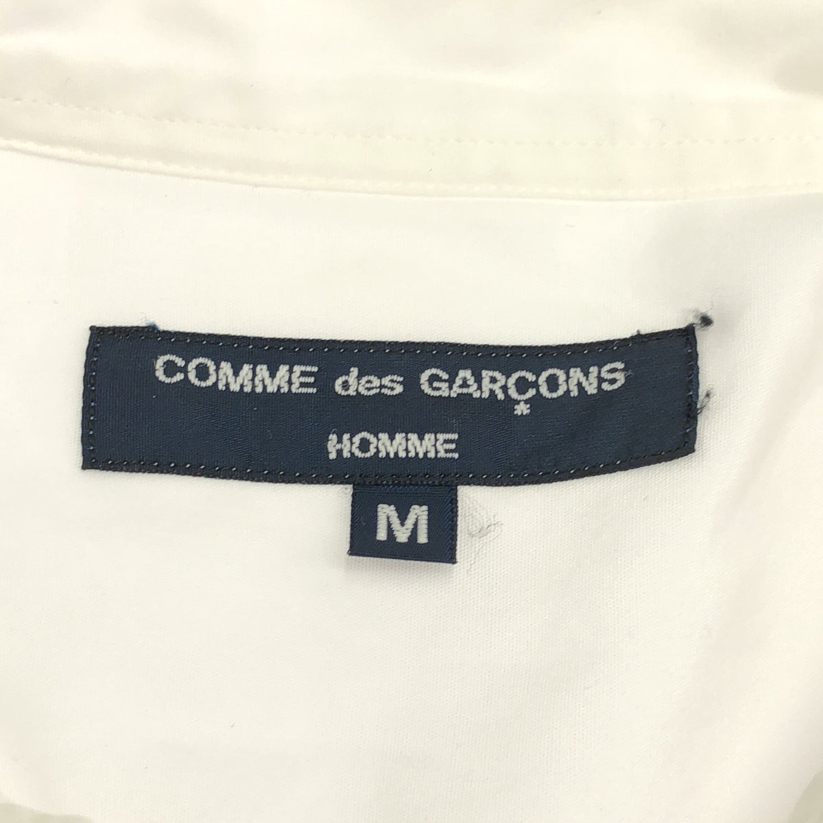 COMME des GARÇONS HOMME | 2004 秋冬 |棉質長袖襯衫 |尺寸 M |男士
