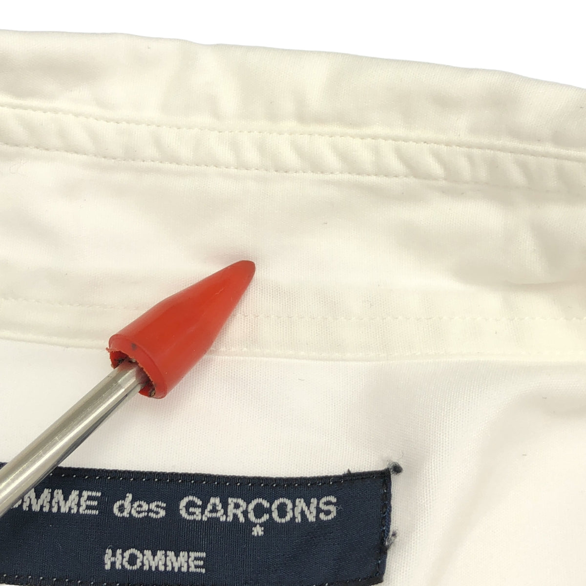COMME des GARÇONS HOMME | 2004 秋冬 |棉質長袖襯衫 |尺寸 M |