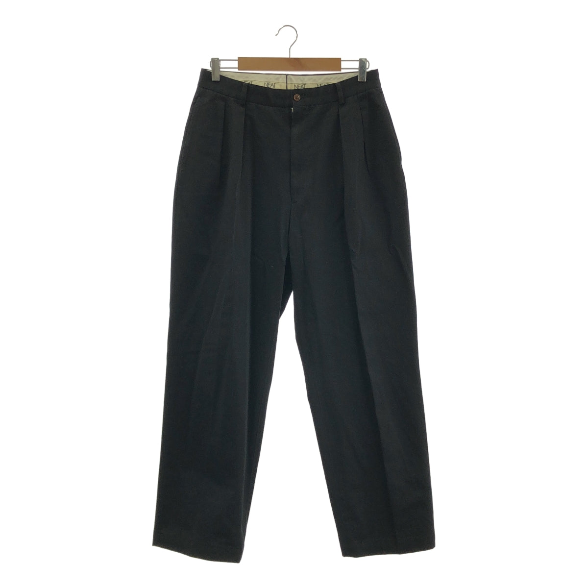 NEAT / 니트 | Chino 코튼 치노 2 탁 팬츠 | 46 | 남성