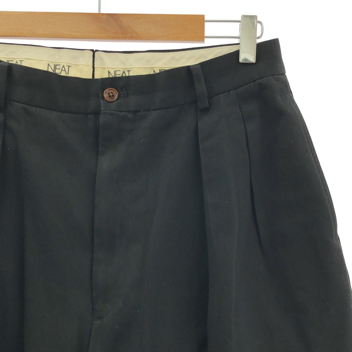 NEAT / 니트 | Chino 코튼 치노 2 탁 팬츠 | 46 | 남성