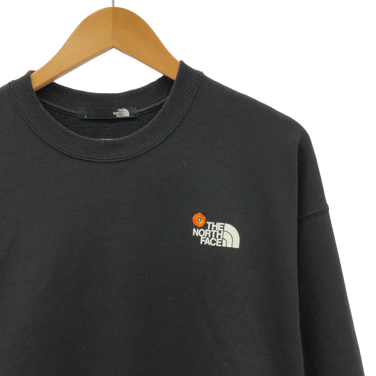 THE NORTH FACE / 자노스 페이스 | 플라워 로고 크루 스웨트 | L | 남성