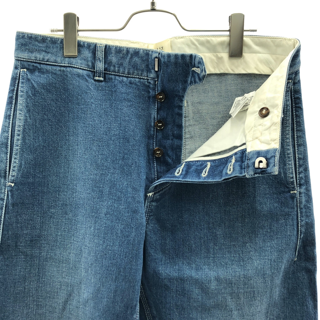 BALLY / 배리 | 백 로고 데님 테이퍼드 팬츠 | UK30 | 남성