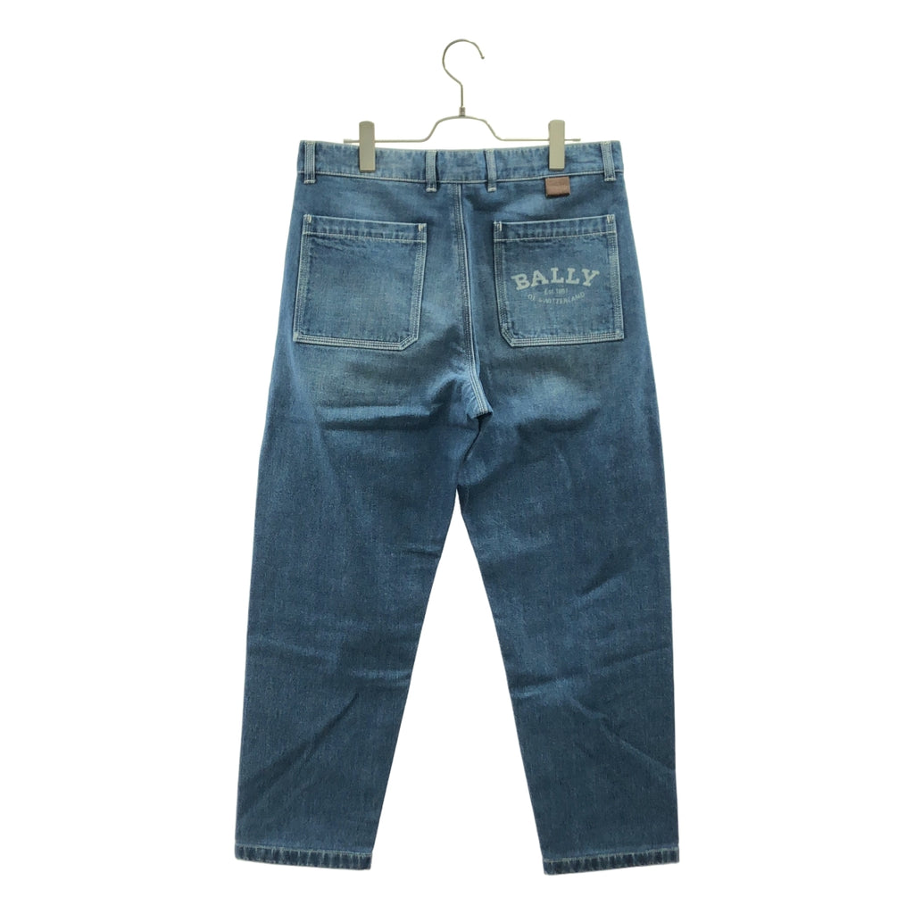 BALLY / 배리 | 백 로고 데님 테이퍼드 팬츠 | UK30 | 남성