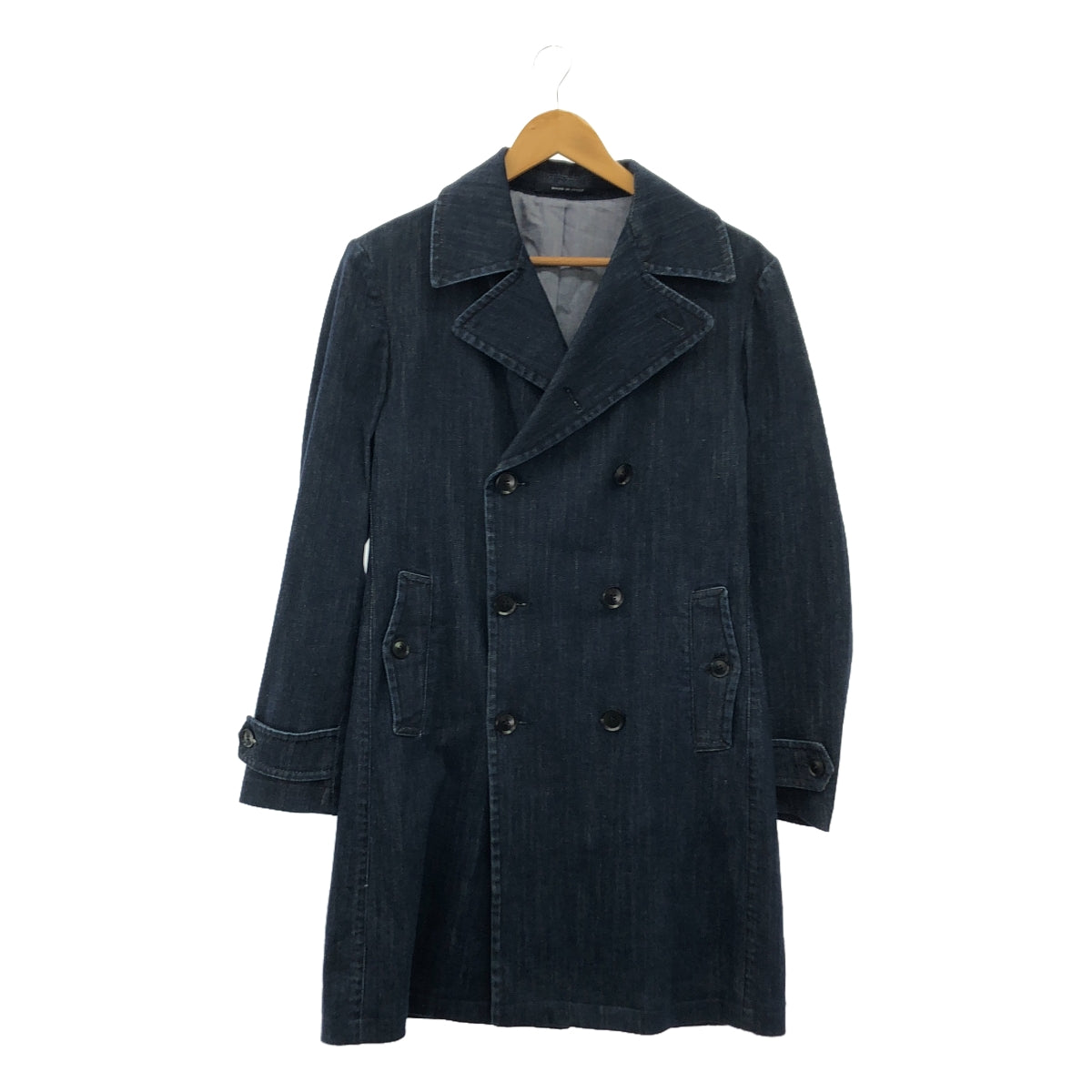 TAGLIATORE | ALFRED/L denim trench coat | 46 | Indigo | Men's