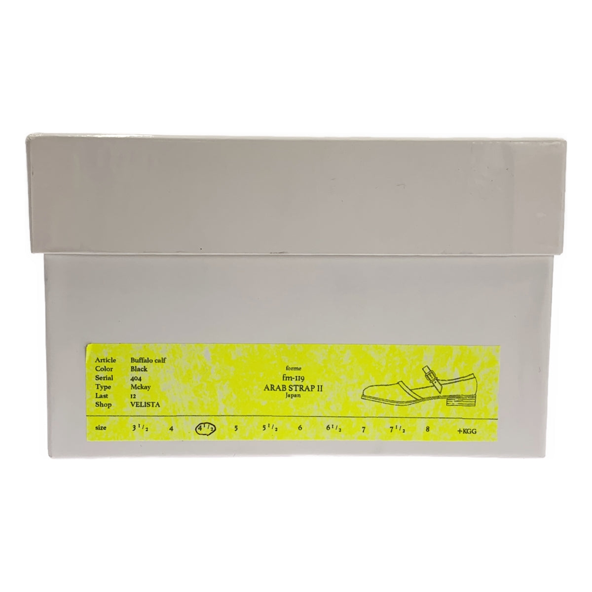 forme / フォルメ | Arab strap アラブストラップ レザーシューズ | 4 1/2 | メンズ