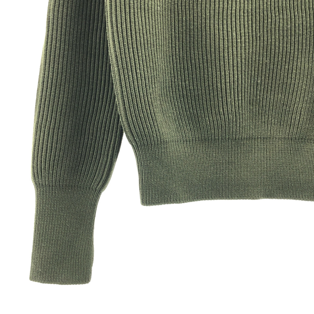 HYKE / ハイク | ウール リブ ボトルネック ニット | 2 | レディース