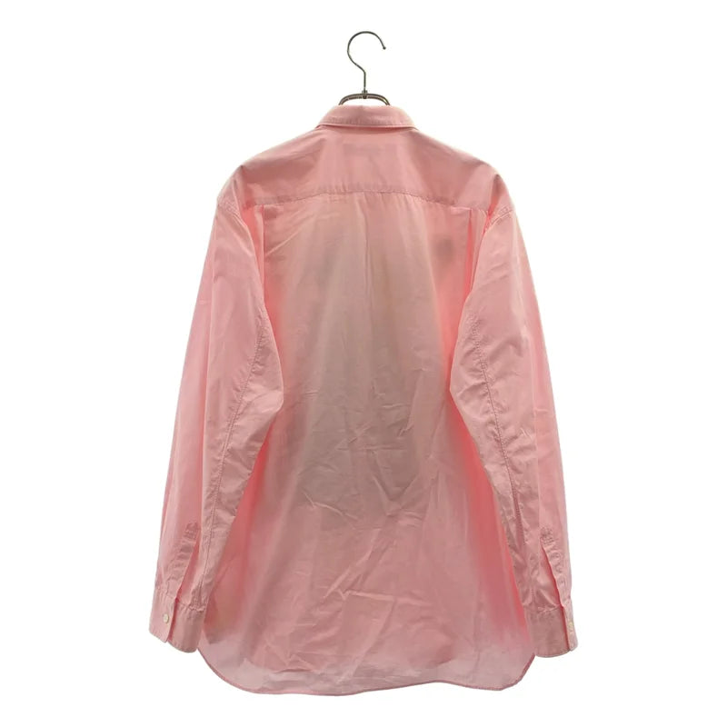 COMME des GARCONS SHIRT / コムデギャルソンシャツ | コットン パッチワーク ロングスリーブ シャツ | M | メンズ