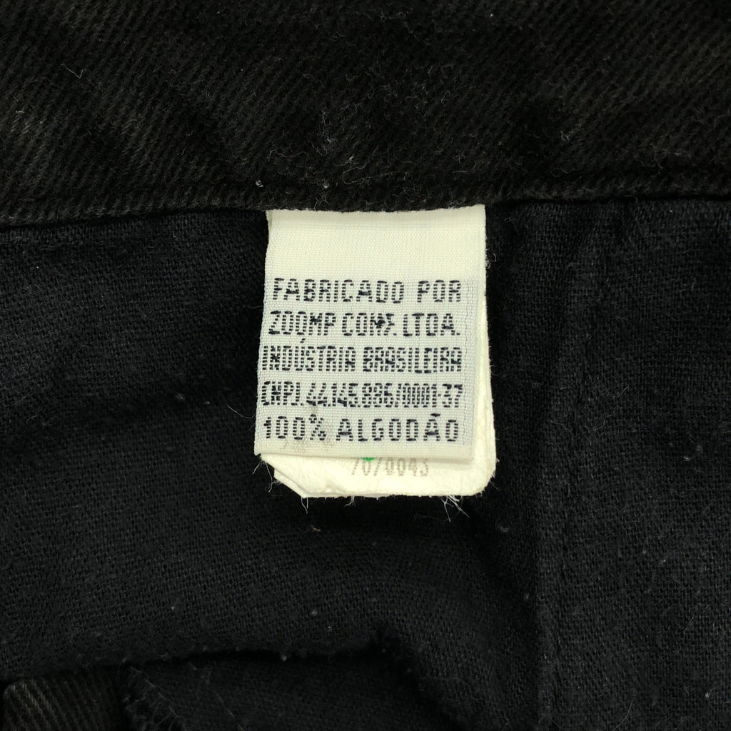 HERCHCOVITCH ALEXANDRE / ヘルコビッチ アレキサンドレ | 裾ジップスリット スカルボタン スキニーパンツ | 38 | ブラック | メンズ