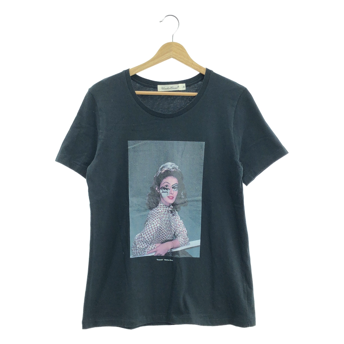 UNDER COVER | Matthieu Bourel 偏執狂印花T卹 | 尺寸 2 | 黑色 | 男款